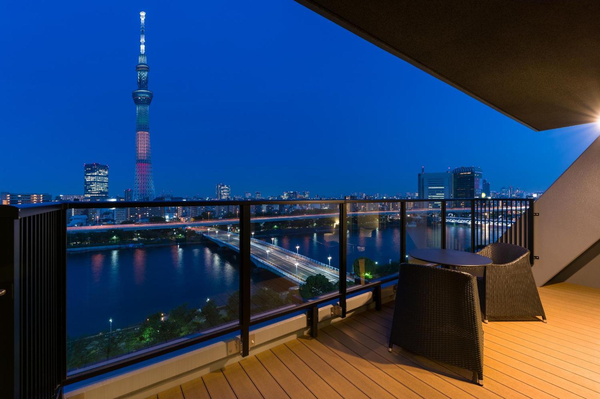 Stayme The Hotel Asakusa Riverside Tokyo prefektur Exteriör bild