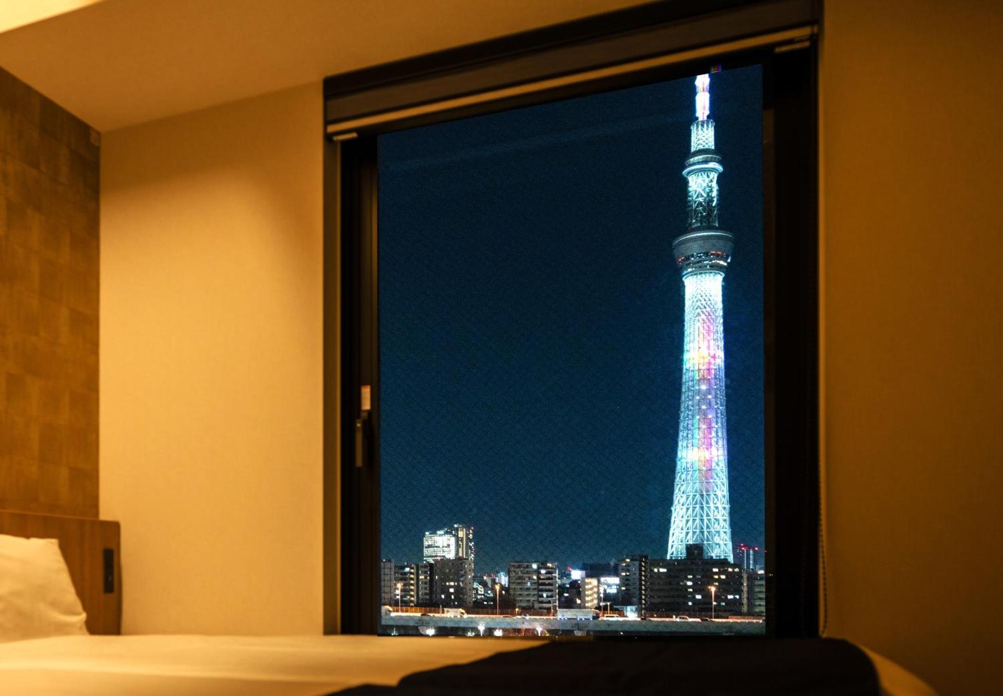 Stayme The Hotel Asakusa Riverside Tokyo prefektur Rum bild